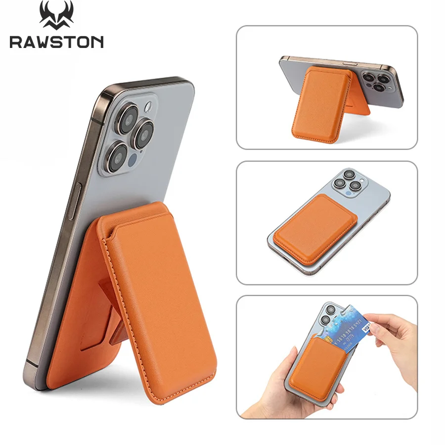 Phone Accessories Useful - Kickstandกระเป๋าสตางค์หนังแม่เหล็กสําหรับiPhone 17 16 15 14 Pro