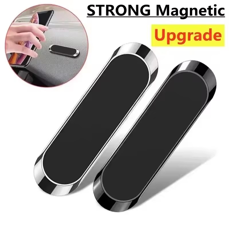 Phone Accessories Useful - ที่ยึดโทรศัพท์แม่เหล็กแบบติดรถยนต์ ที่วางโทรศัพท์ในรถยนต์ วัสดุโลหะผสมสังกะสี แม่เหล็กสำหรับยึด GPS ในรถยนต์