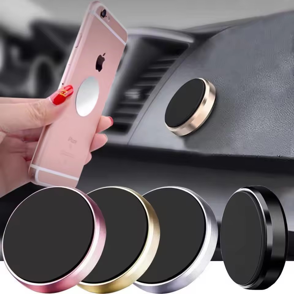 Xiaomi Phone Accessories - ที่ยึดโทรศัพท์ในรถยนต์แบบแม่เหล็ก ติดตั้งบนแผงหน้าปัดรถยนต์หรือผนัง รองรับโทรศัพท์มือถือในรถยนต์สำหรับ iPhone, Samsung, Xiaomi