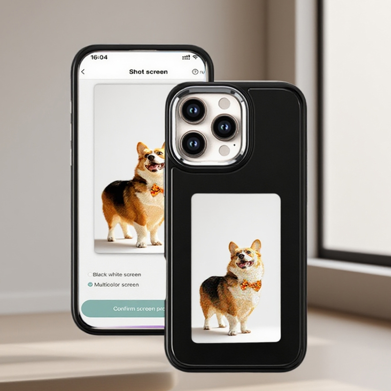 Phone Accessories Display - เคสโทรศัพท์ DIY หน้าจอ E-Ink พร้อม NFC