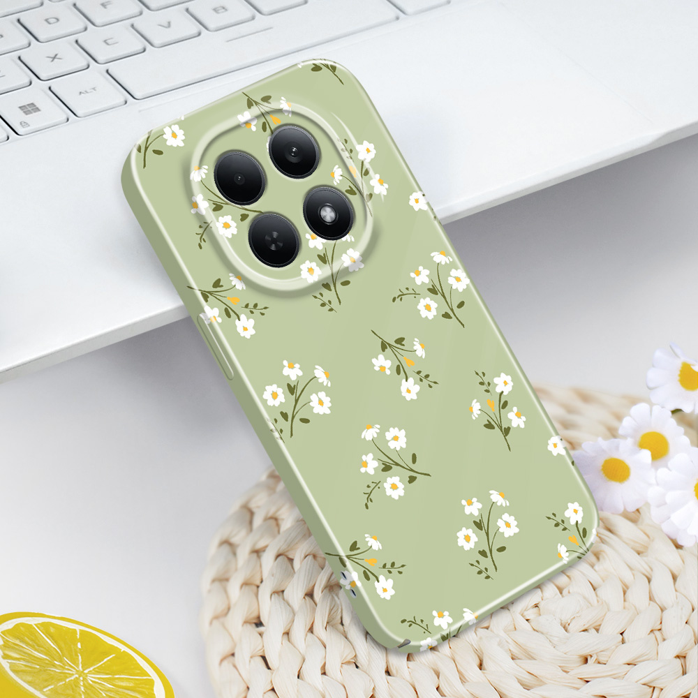 Xiaomi Phone Accessories - เคสโทรศัพท์ลายดอกไม้ดาว สำหรับ Xiaomi Redmi Note 15