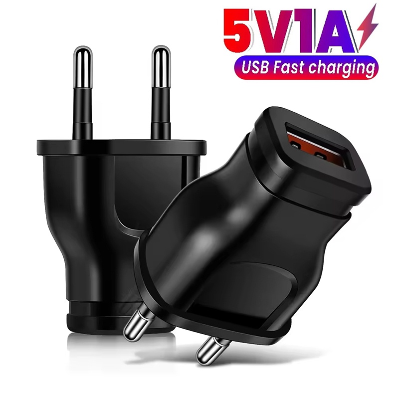 Phone Accessories Supplier - อะแดปเตอร์ชาร์จ USB แบบพกพา 5V 1A สำหรับเดินทาง