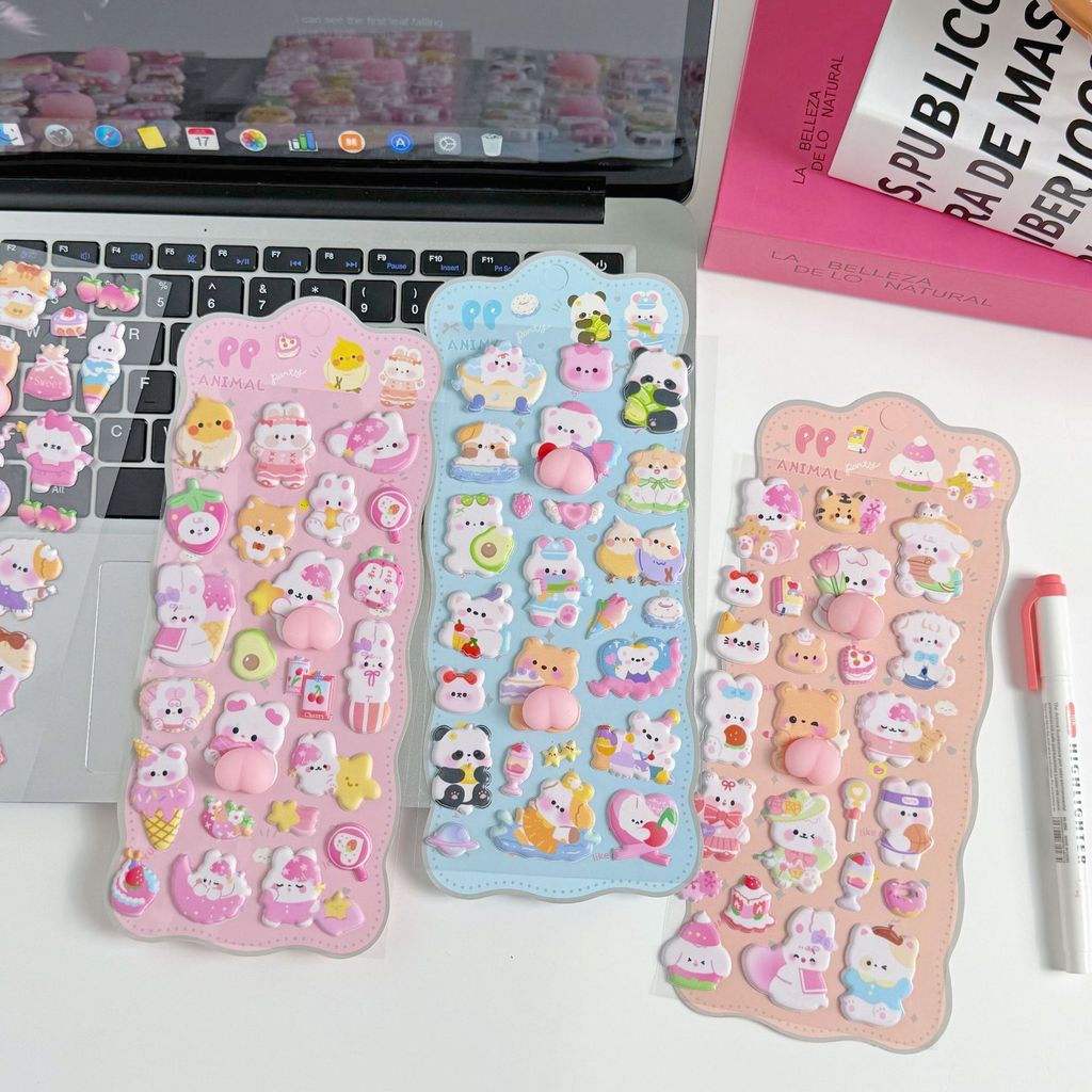 สติกเกอร์เด็ก 3 มิติ น่ารัก รู - Phone Accessories For Kids บทวิจารณ์และราคา