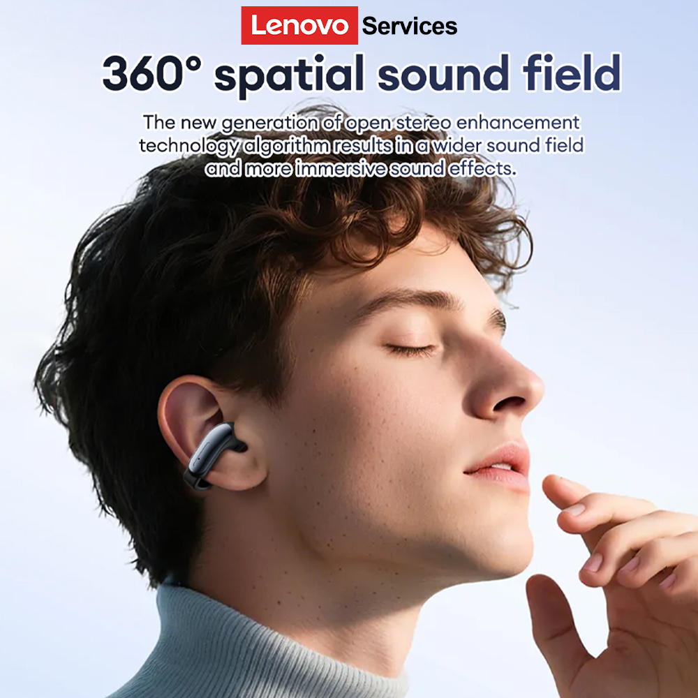เลอโนโว LES-108 หูฟังแบบหนีบหู - Wireless Earbuds Case บทวิจารณ์และราคา