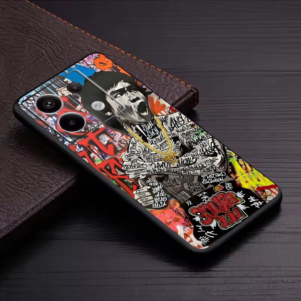 Banksy Graffiti Artเคสโทรศัพท์ - Xiaomi Phone Accessories บทวิจารณ์และราคา