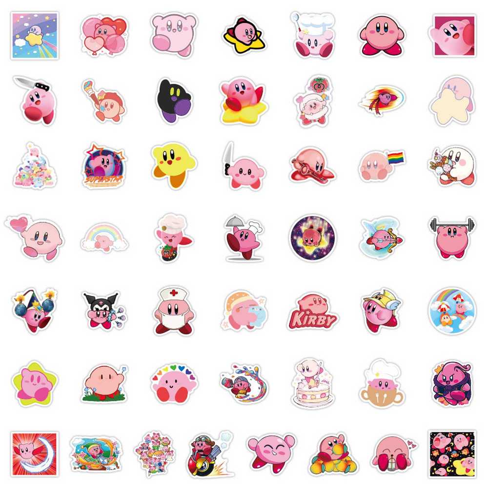 100 ชิ้นการ์ตูนเกมเคอร์บี้สติก - Phone Accessories For Kids บทวิจารณ์และราคา