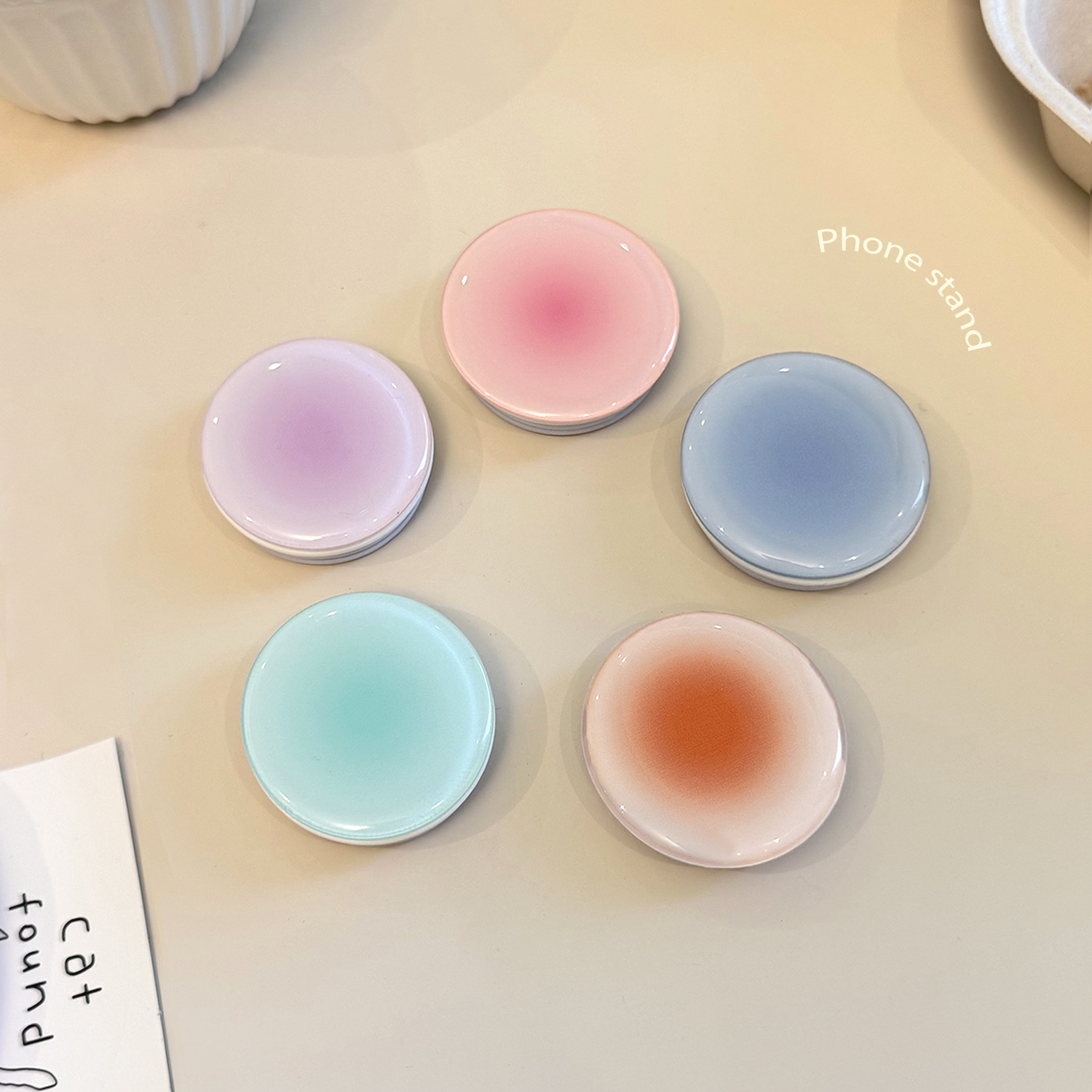 ที่จับโทรศัพท์แบบไล่สีสไตล์ In - Phone Accessories And Electronics บทวิจารณ์และราคา