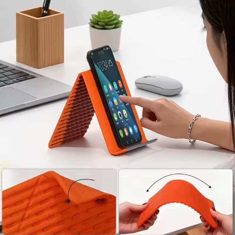 ขาตั้งโทรศัพท์แบบพกพาซิลิโคนสำ - Phone Accessories Useful บทวิจารณ์และราคา