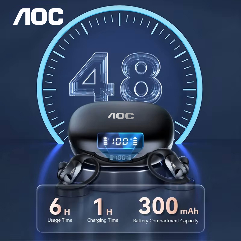 ช้อยส์ AOC ชุดหูฟังกีฬาไร้สายบ - Wireless Earbuds Case บทวิจารณ์และราคา