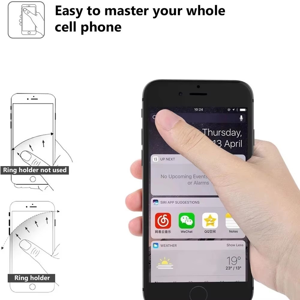 ที่วางโทรศัพท์มือถือแบบวงแหวนส - Phone Accessories And Electronics บทวิจารณ์และราคา