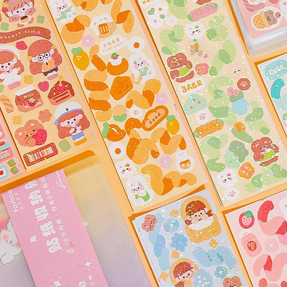 ชุดสติกเกอร์เลเซอร์น่ารักคาวาอ - Phone Accessories For Kids บทวิจารณ์และราคา