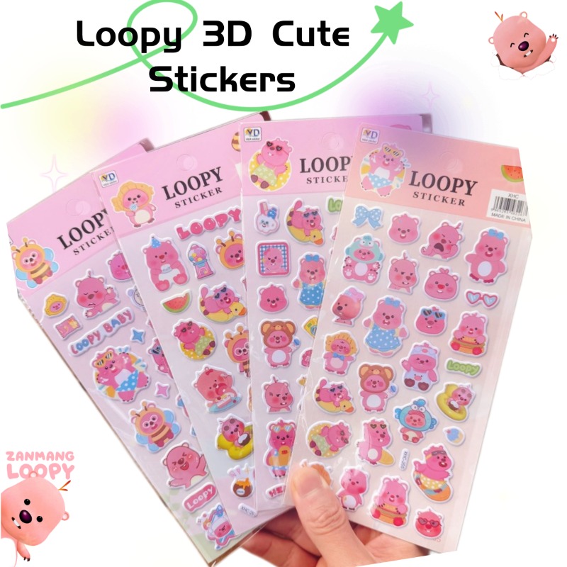สติกเกอร์โฟม 3 มิติ ลายโปโรโร  - Phone Accessories Cute บทวิจารณ์และราคา