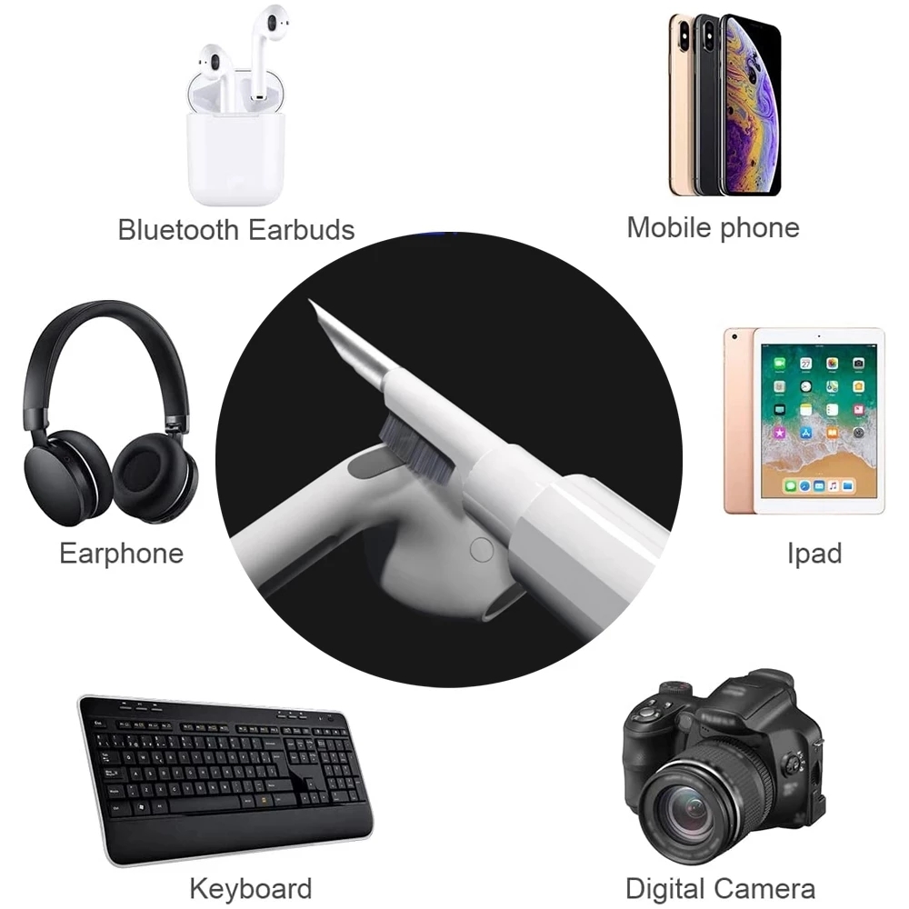 ชุดทำความสะอาด 3-in-1 สำหรับหู - Wireless Earbuds Case บทวิจารณ์และราคา
