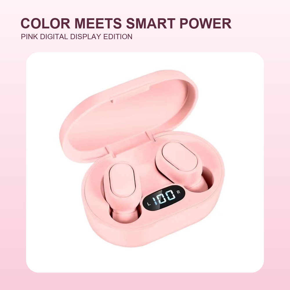 จอแสดงผลดิจิตอล TWS บลูทูธ 5.0 - Wireless Earbuds Case บทวิจารณ์และราคา