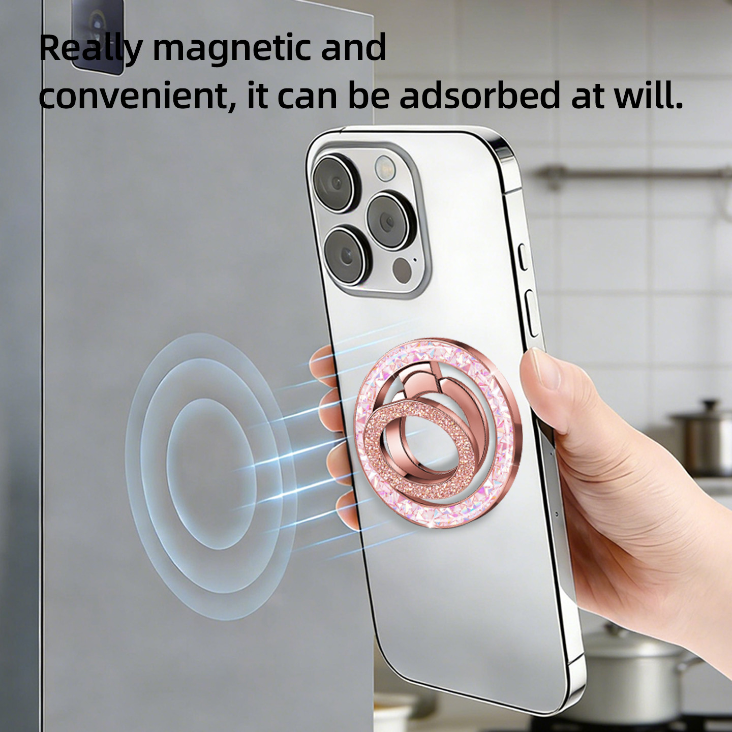 ที่ยึดโทรศัพท์แม่เหล็กสองด้านร - Phone Accessories Useful บทวิจารณ์และราคา
